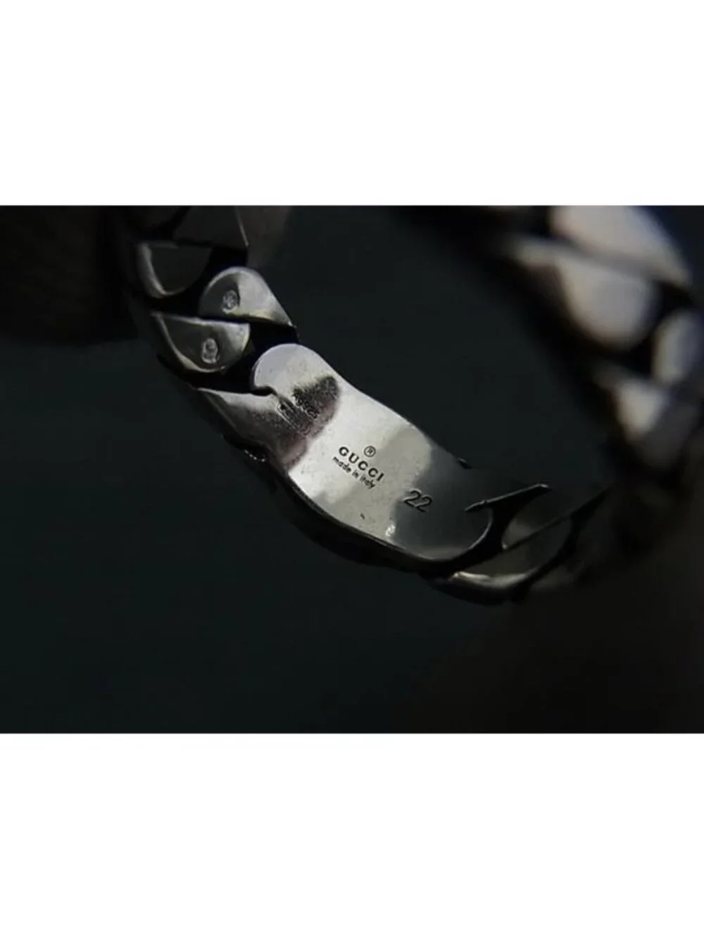 Gucci Interlocking Ring Silver - Picture 5 of 5